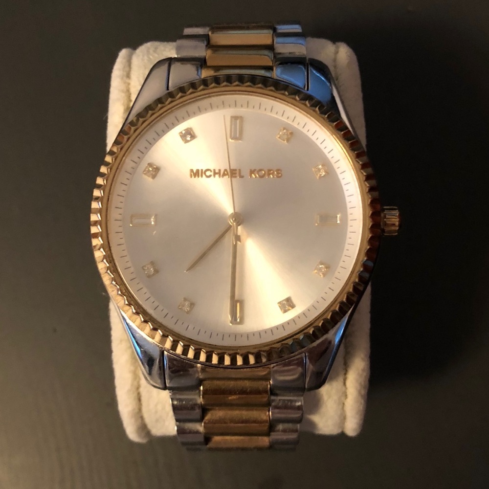 Michael Kors two tone watch